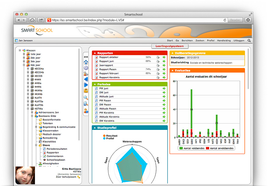 Leerlingvolgsysteem - Smartschool